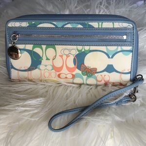 Coach wallet wristlet